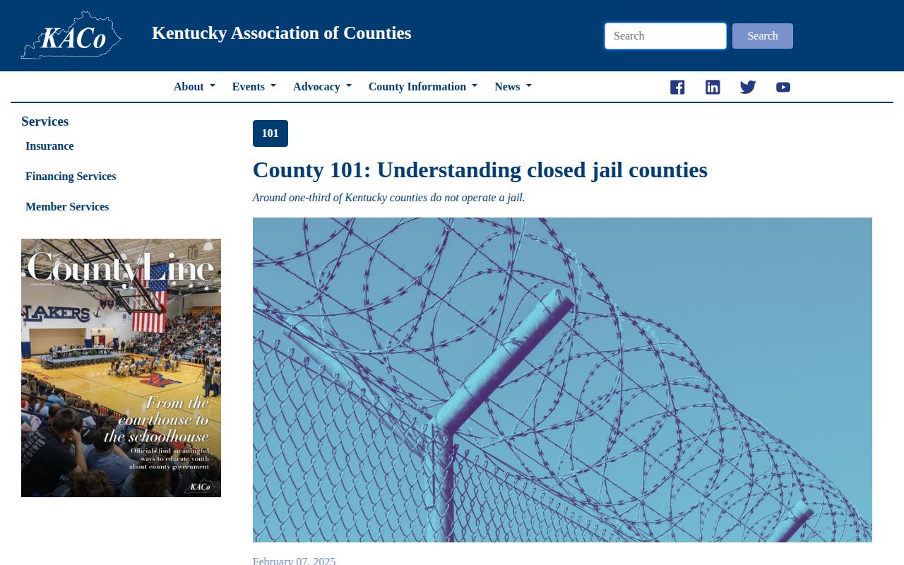 Lincoln County closed-jail custody record explanation